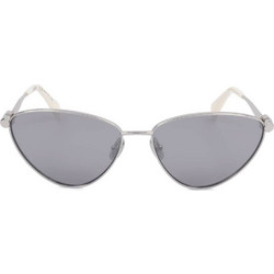 Lanvin LNV131S 042 Γυναικεία Γυαλιά Ηλίου Cat Eye Μεταλλικά Ασημί με Μαύρο Φακό