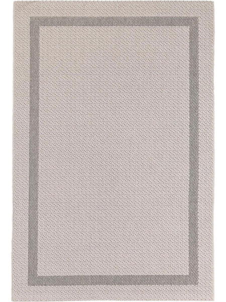 Royal Eco Χαλί Ορθογώνιο Καλοκαιρινό 130x190cm 3234 Cream Grey