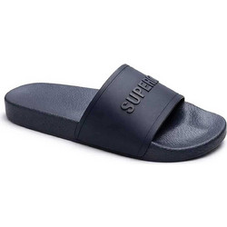 Superdry D3 SDNA Ανδρικές Παντόφλες Καλοκαιρινές Αντιολισθητικές Κολυμβητηρίου Navy Μπλε MF310292A-98T