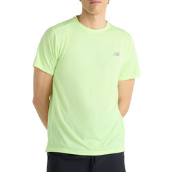 New Balance Ανδρικό Αθλητικό T-Shirt Lime MT41222-AFG