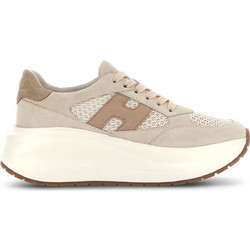 Hogan Γυναικεία Sneakers Flatforms Εκρού HXW6470GA30UZV0-RVY