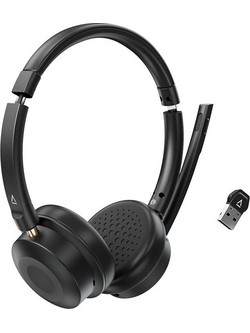 Creative Chat Ασύρματα On Ear Ακουστικά με Μικρόφωνο & Bluetooth / USB-A