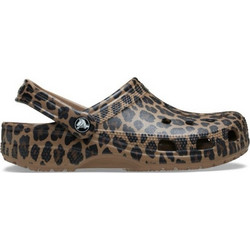 Crocs Marbled Παιδικά Παπούτσια Θαλάσσης για Κορίτσι Ανατομικά Καφέ 211881-2LD