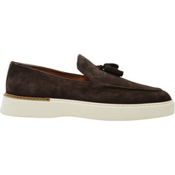 Boss Shoes Ανδρικά Μοκασίνια Loafers Καστόρινα Καφέ D7865