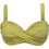 Rock Club Bikini Top με Ενίσχυση Χακί BP-2081-336
