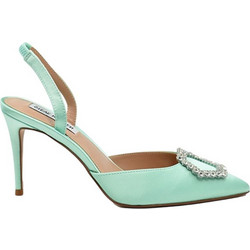 Steve Madden Γόβες Slingback με Τακούνι Στιλέτο με Στρας Γαλάζιες SM11002102-04003-44U