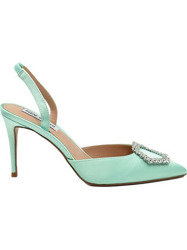 Steve Madden Γόβες Slingback με Τακούνι Στιλέτο με Στρας Γαλάζιες SM11002102-04003-44U