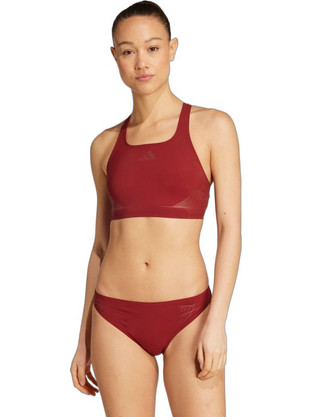 Adidas Lanelux Y-Back Αθλητικό Bikini Set Μπουστάκι Μπορντό JX5157