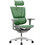 Comfort Workspace Ultra Plus Καρέκλα Διευθυντική με Προσκέφαλο Στήριξη Μέσης Ανάκλιση και Ρυθμιζόμενα Μπράτσα Πράσινη 210303