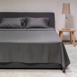 Naf Naf Σετ Σεντόνια Υπέρδιπλα Βαμβακοσατέν 240x270 Unique Dark Grey