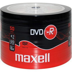 Maxell MAX1112 Εγγράψιμα DVD-R 16x 4.7GB Cake Box 50τμχ