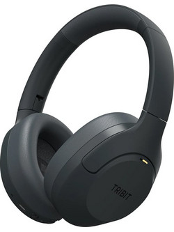 Tribit QuietPlus 81 Ενσύρματα & Ασύρματα Bluetooth Ακουστικά Over Ear με Noise Cancelling Μαύρα