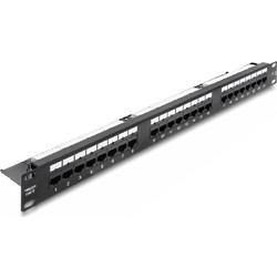 DeLOCK 91087 Ethernet Patch Panel Rack 1U 19" 24 Θυρών Cat.6 Unshielded UTP