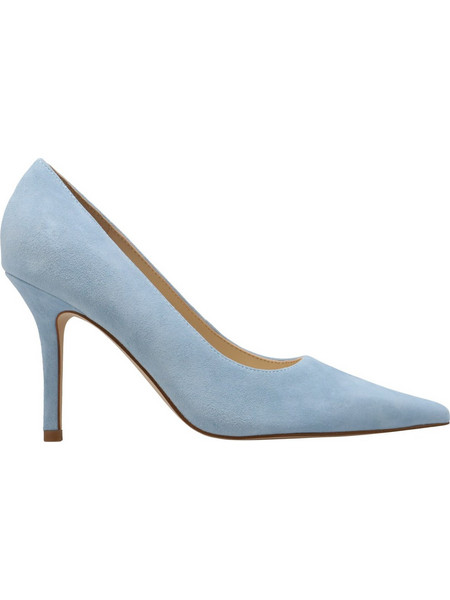 Nine West Gemmha Γόβες Suede με Τακούνι Στιλέτο Γαλάζιες 45-450