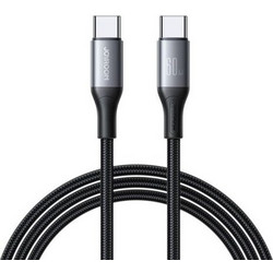 Joyroom S-A28 Flash Series Braided USB-C to USB-C 60W 2m Black