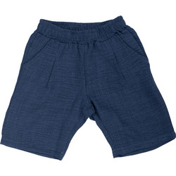 Serafino Παιδικό Σορτς Λινό Navy Μπλε 6775