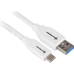 Sharkoon USB-A to USB-C 0.5m White 4044951021154