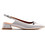 Gioseppo Γόβες Slingback Λουστρίνι με Χοντρό Χαμηλό Τακούνι Γκρι 79008