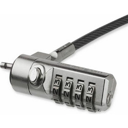 StarTech LTLOCK4D Κλειδαριά Laptop Noble Wedge με Συνδυασμό 2m