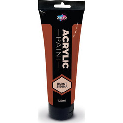 Zieler Burnt Sienna Ακρυλικό Χρώμα Ζωγραφικής 120ml