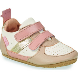 Easy Παιδικά Sneakers Μπεζ Ροζ ANZ40A-17