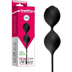 Lovetoy Iwhizz Luna Κολπικές Μπάλες Μαύρες