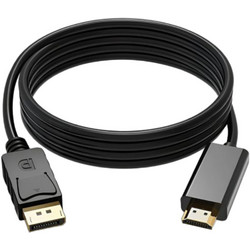 Καλώδιο DisplayPort 1.2 to HDMI Male 1.8m Black 371-115 PS-V26
