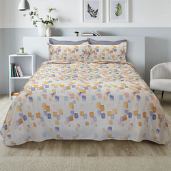 Lino Home Σετ Σεντόνια Υπέρδιπλα Βαμβακοσατέν 240x260 Cubo