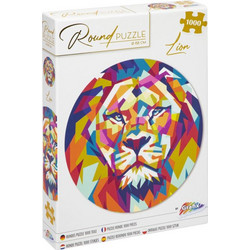 Puzzle Grafix Lion Round 1000 Κομμάτια