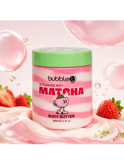 Bubble T Strawberry Matcha Ενυδατικό Butter Σώματος 200gr