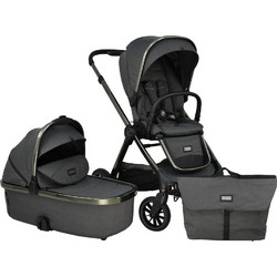Bebe Stars Onyx Καρότσι Μωρού 2 σε 1 Lava Grey