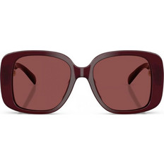 Tory Burch TB7223U-17098G Γυναικεία Γυαλιά Ηλίου Τετράγωνα Κοκάλινα Μπορντό με Καφέ Φακό