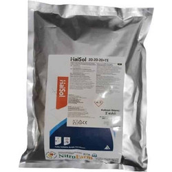NitroFarm Haisol Κρυσταλλικό Υδατοδιαλυτό Λίπασμα Σιδήρου Χαλκού Ψευδαργύρου Μαγγανίου Μολυβδαινίου 20-20-20 25kg