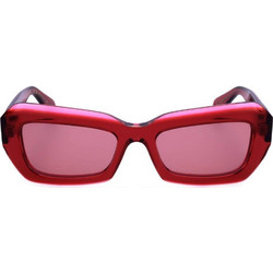 Lanvin LNV662S 605 Γυναικεία Γυαλιά Ηλίου Ορθογώνια Κοκάλινα Ροζ με Ροζ Φακό