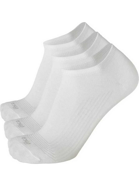 Mico 1909 Ανδρικές Κάλτσες Κοντές Λευκές 3Pack CA01909-900