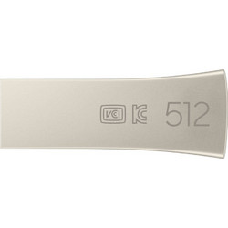 Samsung BAR Plus 512GB USB Stick 3.2 Gen 1 με USB-A Ασημί