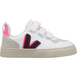 Veja Παιδικά Sneakers Λευκά Φούξια Μπορντό CY0703806C
