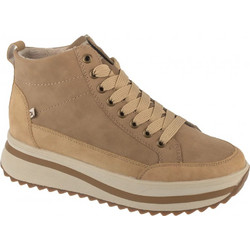 Rieker Γυναικεία Sneakers Flatforms Μποτάκια Μπεζ W3871-60
