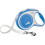 Flexi New Comfort Πτυσσόμενο Λουρί Σκύλου έως 50kg 8m Λευκό Μπλε