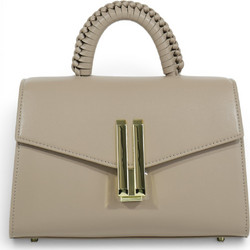 Passaggio Leather Γυναικεία Τσάντα Χειρός από Δερματίνη Μπεζ 5226-KR-06
