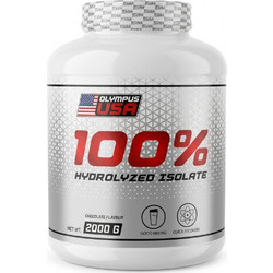 Olympus USA 100% Hydrolyzed Isolate Chocolate Πρωτεΐνη Ορού Γάλακτος Γράμμωσης 2kg