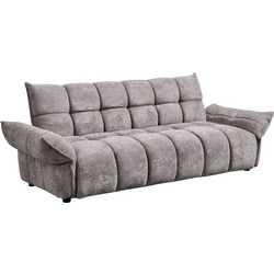 FreeBox Pocket Spring Τριθέσιος Καναπές Κρεβάτι Γκρι 250x90x85cm FB93314.01