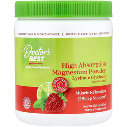 Doctor's Best High Absorption Magnesium Powder Strawberry Lime 350gr