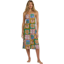 Billabong Heat Dream Midi Καλοκαιρινό Καθημερινό Φόρεμα Πολύχρωμο 24O604502-MUL