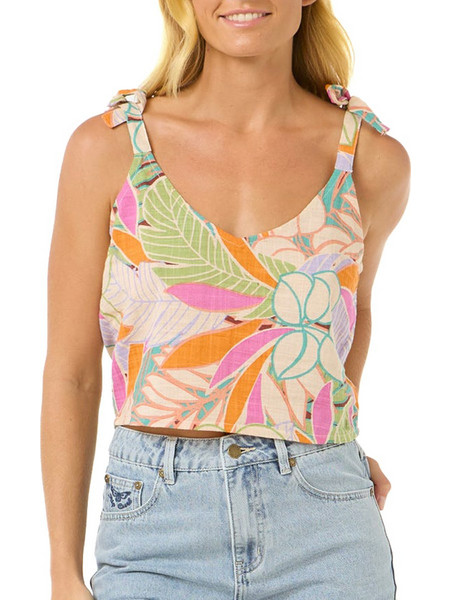 Rip Curl Γυναικείο Καλοκαιρινό Crop Top Εκρού 057WSH-8817