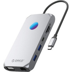 Orico USB-C Docking Station με HDMI PD Ethernet XCR-X2-GY-BP