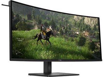 HP HyperX OMEN OLED 34 Ultrawide QD-OLED HDR Curved Gaming Monitor 34" 3440x1440 QHD 360Hz 0.03ms
