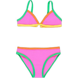 Boboli Παιδικό Μαγιό Bikini Set για Κορίτσι Ροζ Βεραμάν 824149-3633
