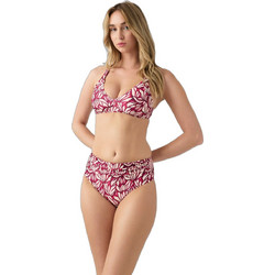 Minerva Soraya Ψηλόμεσο Bikini Slip Μπορντό 90-92803