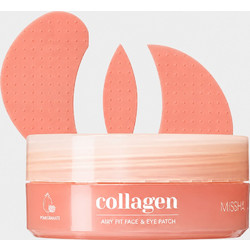 Missha Airy Fit Collagen Lifting Eye Patches με Κολλαγόνο 60τμχ